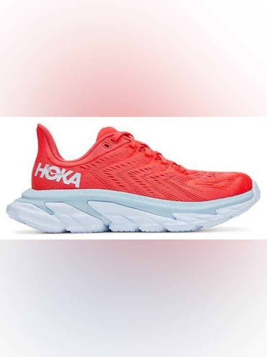 Hoka Shoes - Hoka Women's Running Shoe - Coral/White